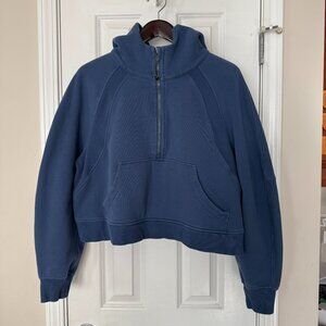 Lululemon Scuba Oversized Half-Zip Hoodie - XL / XXL - Blue